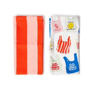 Corner Shop Tea Towel (set of 2)