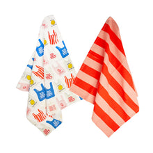 Load image into Gallery viewer, Corner Shop Tea Towel (set of 2)
