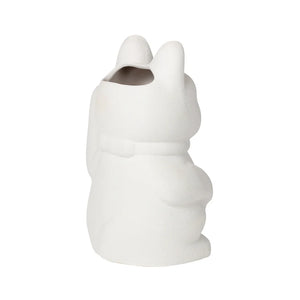 Ceramic Japanese Lucky Cat Vase