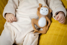 Load image into Gallery viewer, Tikiri Monkey Rubber Teether Rattle &amp; Bath Toy