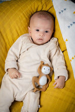 Load image into Gallery viewer, Tikiri Monkey Rubber Teether Rattle &amp; Bath Toy