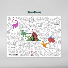 Load image into Gallery viewer, Hey Doodle Mat 123 Dino Roar