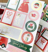 Load image into Gallery viewer, Elf Christmas Gift Tag Stickers | Set of 36