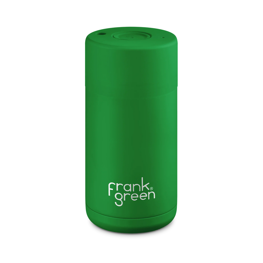 Frank Green Reusable Coffee Cup 12oz - Evergreen