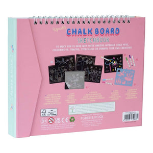 Chalk Board Sketch Book Enchanted