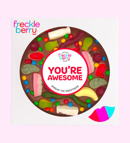 Freckleberry Giant Lolly Pizza You're Awesome