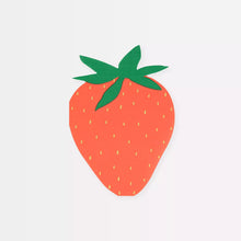 Load image into Gallery viewer, Strawberry Napkins (Pack 16)