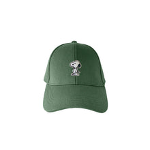 Load image into Gallery viewer, Snoopy Canvas Cap Green (Size L 58cm)