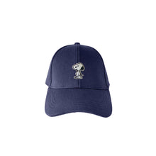 Load image into Gallery viewer, Snoopy Canvas Cap Navy (Size L 58cm)