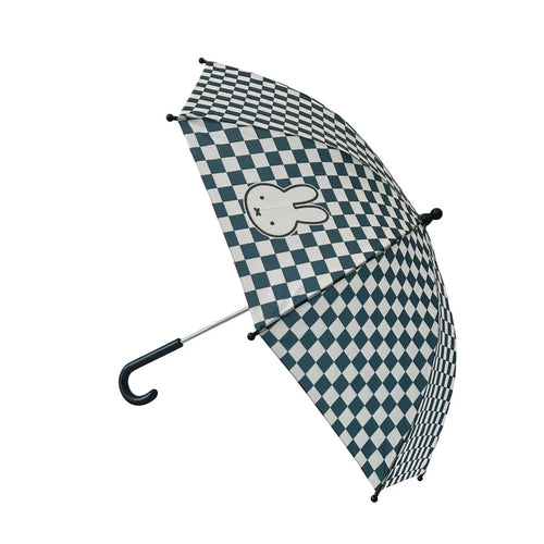 Miffy Umbrella Small - Midnight Navy Checkerboard