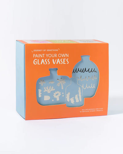 Journey of Something Paint Your Own Glass Vases