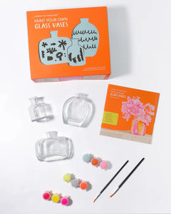 Journey of Something Paint Your Own Glass Vases