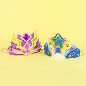 Tiger Tribe Glitter Goo Crowns