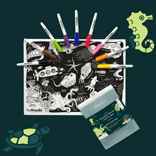 Load image into Gallery viewer, Hey Doodle Mat Glow In The Deep