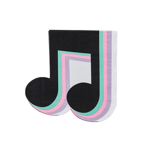 Musical Note Paper Napkins