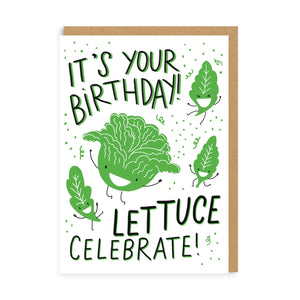 Lettuce Celebrate Birthday Greeting Card