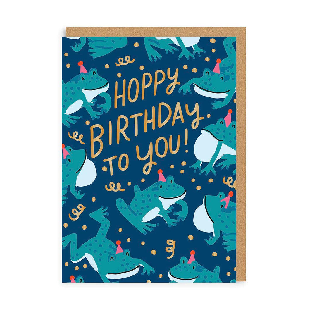 Hoppy Birthday Greeting Card
