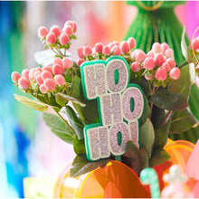 Load image into Gallery viewer, Ho Ho Ho Cake Topper Green
