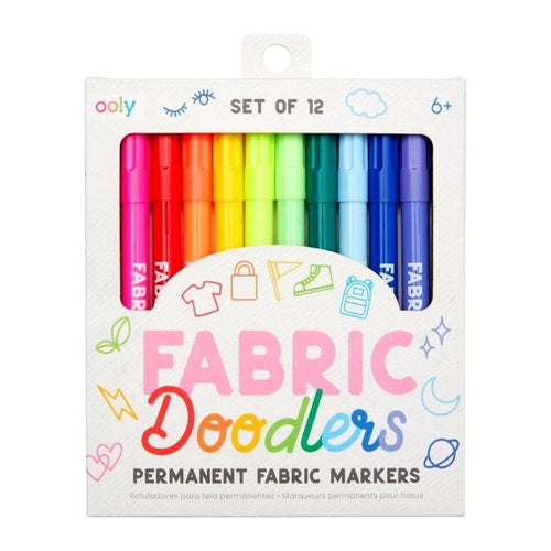 Fabric Doodlers Fabric Markers (Set 12)