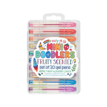 Load image into Gallery viewer, Mini Doodlers Fruity Scented Gel Pens (Set 20)