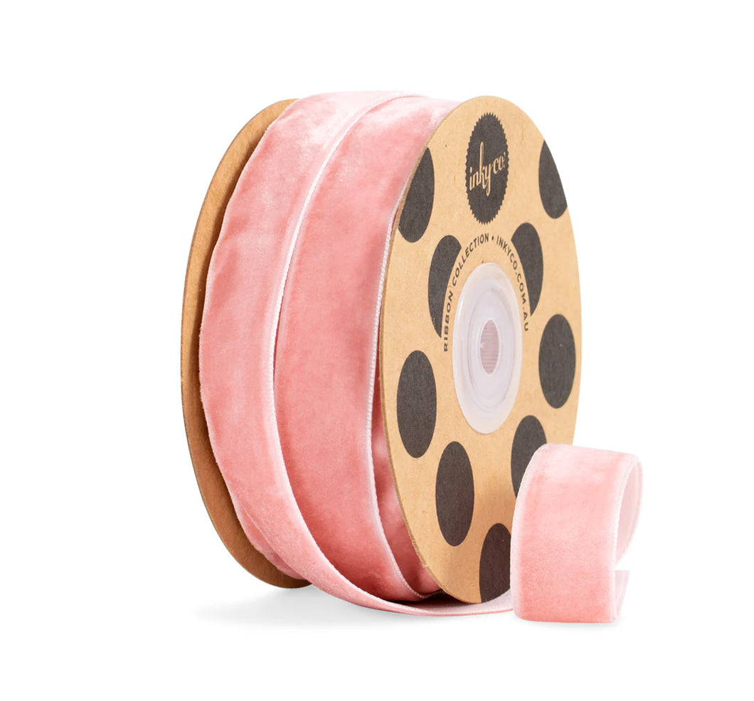Velvet Ribbon 19MM Pink