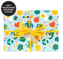 Load image into Gallery viewer, Wrapping Paper Play All Day 5 metres