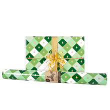 Load image into Gallery viewer, Wrapping Paper 5M Emerald Diamonds