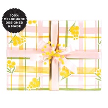 Load image into Gallery viewer, Wrapping Paper Golden Wattle 5 metres