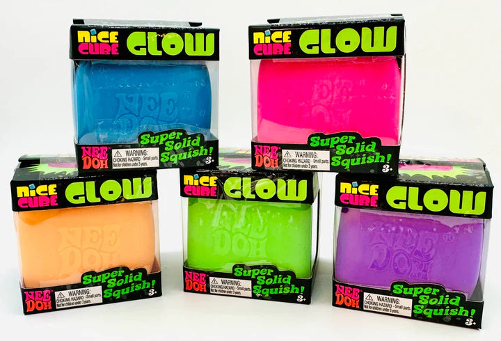 Nee-Doh Nice Cube Glow