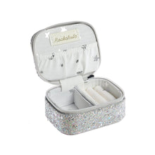 Load image into Gallery viewer, Rockahula Kids Confetti Glitter Silver Mini Jewellery Box