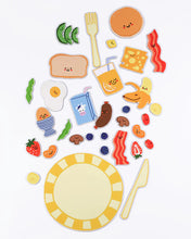 Load image into Gallery viewer, Journey Of Something Kids Magnet Puzzle - Yummy Breakfast