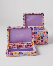 Load image into Gallery viewer, KIP &amp; Co. Velvet Pansy Jewellery Box (sml)