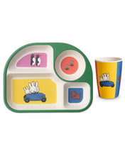 Load image into Gallery viewer, KIP &amp; Co. x Miffy Adventures Bento Tray &amp; Cup Set