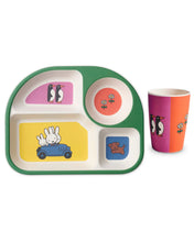 Load image into Gallery viewer, KIP &amp; Co. x Miffy Adventures Bento Tray &amp; Cup Set