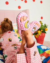 Load image into Gallery viewer, KIP &amp; Co. x Miffy Quilted Velvet Kids Slippers