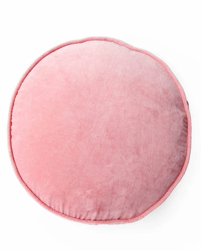 KIP & Co. Dusty Rose Velvet Pea Cushion