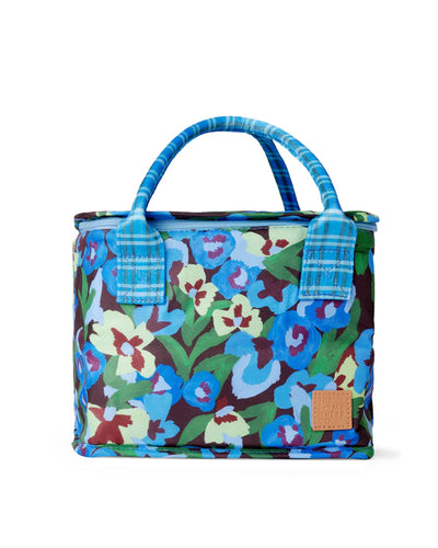 The Somewhere Co Pansy Patch Lunch Bag