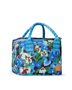 The Somewhere Co Pansy Patch Lunch Bag