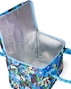 The Somewhere Co Pansy Patch Lunch Bag