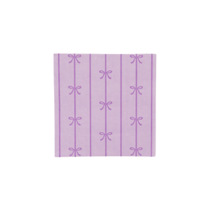 Signature Bow Small Napkins Le Lilac (Pack 20)