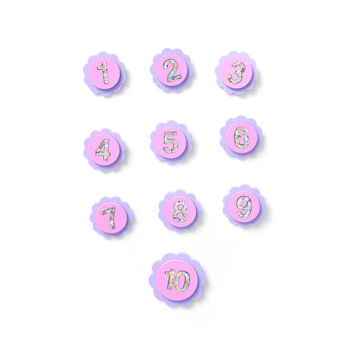 Birthday Badge Lilac #1