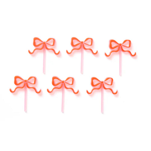 Mini Bows Toppers (Set of 6)