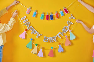 Party Hats Banner