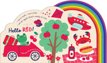 Load image into Gallery viewer, Chunky Felt Board Book - Hello Rainbow
