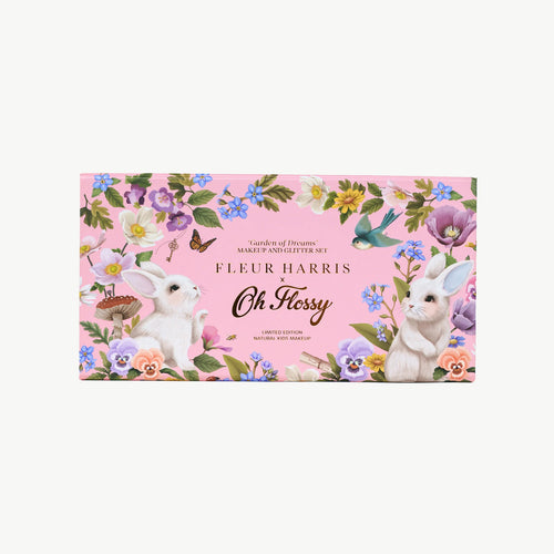 Oh Flossy X Fleur Harris Garden of Dreams Collection Deluxe Makeup & Glitter Set