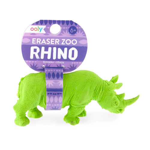 Ooly Eraser - Zoo Rhino
