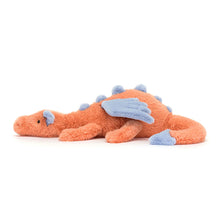 Load image into Gallery viewer, Jellycat Persimmon Snow Dragon