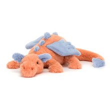 Load image into Gallery viewer, Jellycat Persimmon Snow Dragon