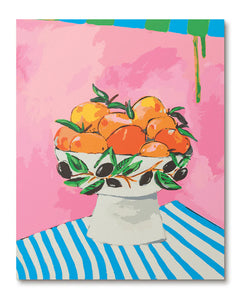Journey Of Something Paint by Numbers - Bowl of Oranges