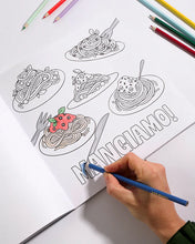 Load image into Gallery viewer, Journey Of Something Pasta Lovers - Colouring Book